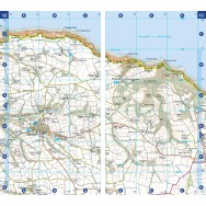 South West Coast Path 1 National Trails atlas: North Devon and S..